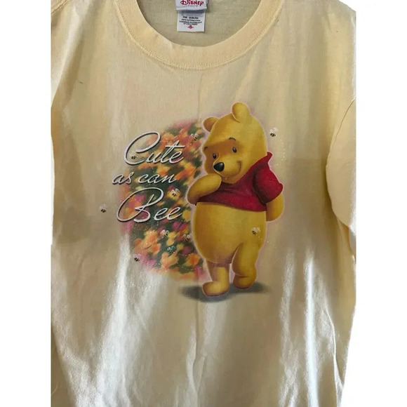 Disney Store Winnie the Pooh "Cute as Can Bee" Graphic T-Shirt Size S - Picture 3 of 4